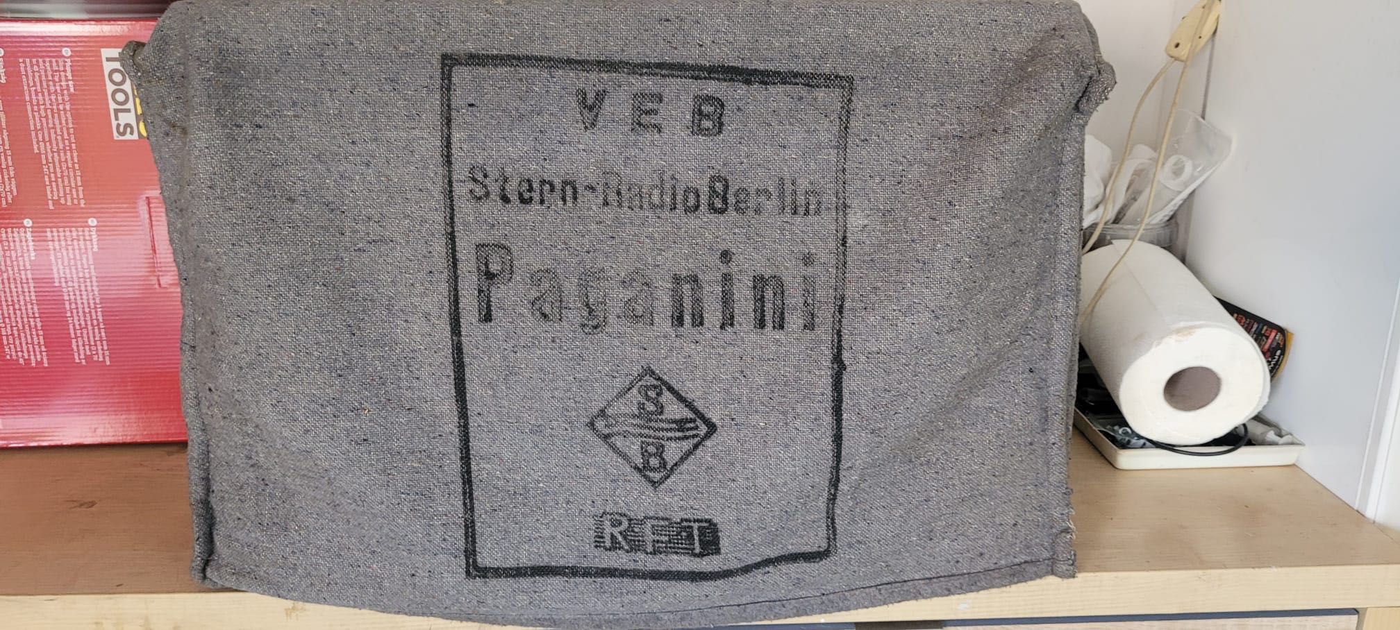 Radio Paganini Berlin lampowe 1950