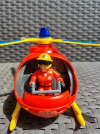 Strażak Sam Helikopter Ratowniczy Wallaby z Figurką Toma.