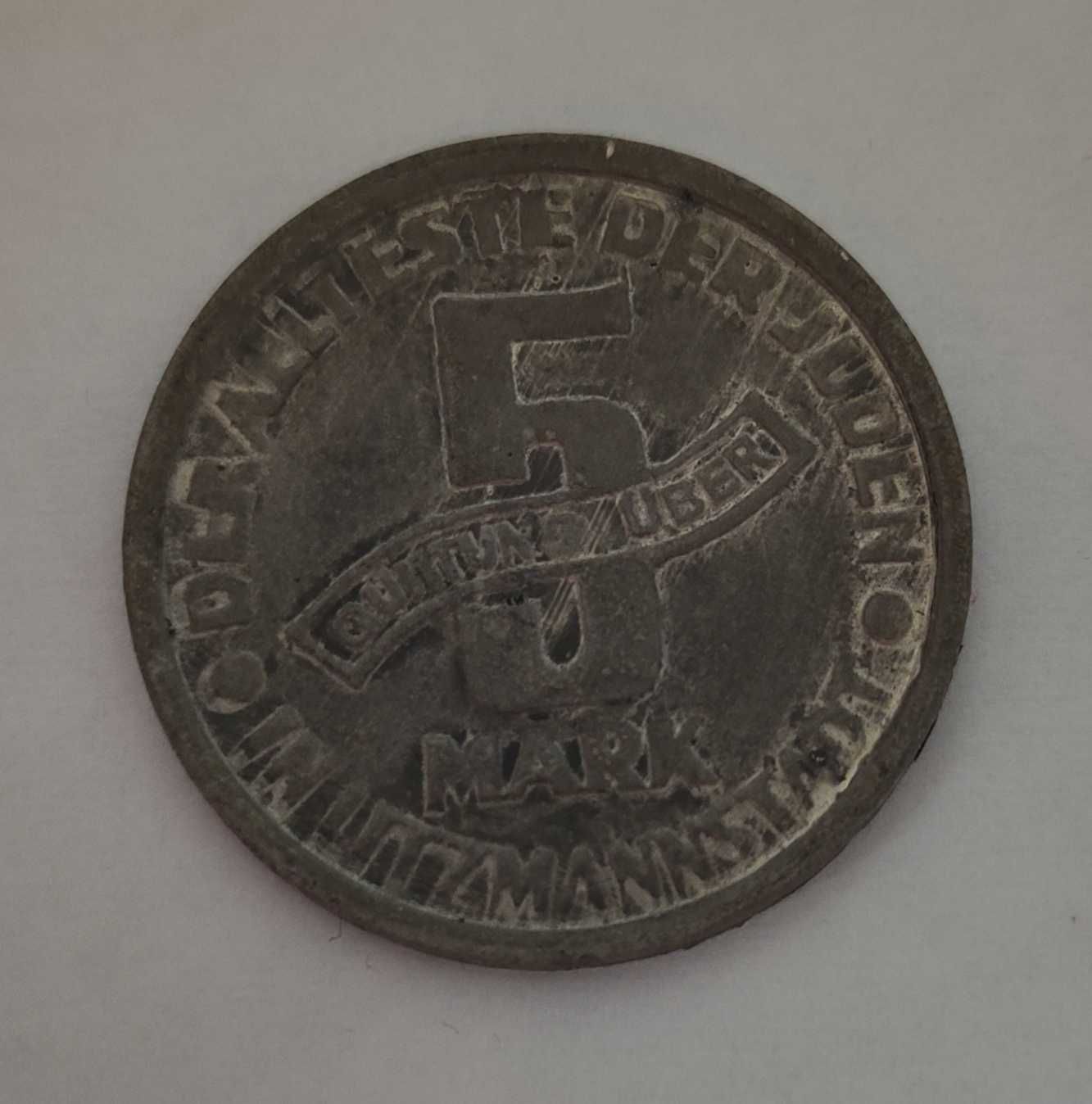 Getto Łódź 5 marek 1943 Magnez