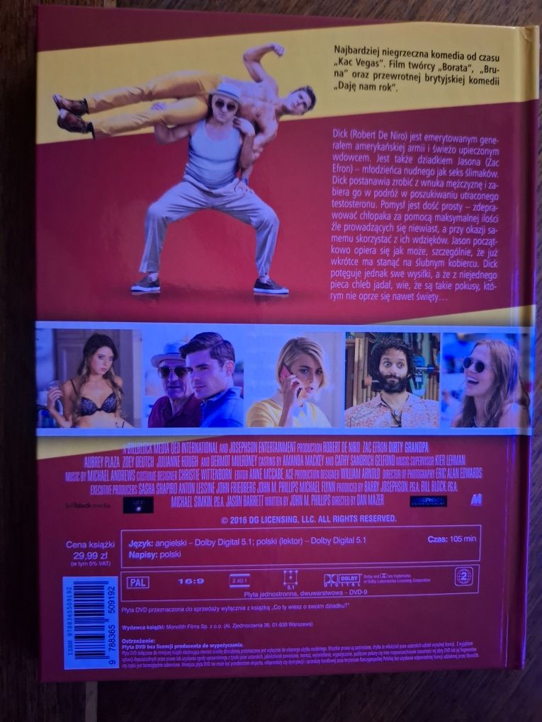 DVD / booklet Co Ty wiesz o swoim dziadku? 2016 DG / lektor PL