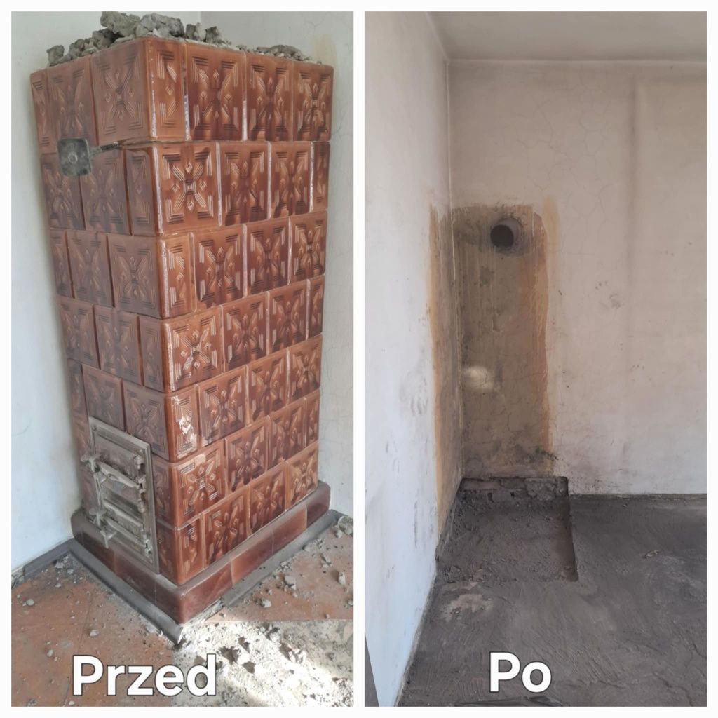 Opróżnianie Mieszkań,Domów ,Piwnic.Rozbiórka Piecy Kaflowych.