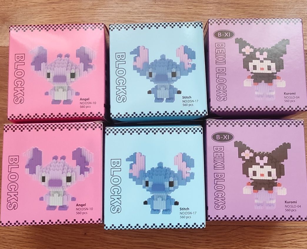 Конструктори magic blocks з різною кількістю деталей в наявності