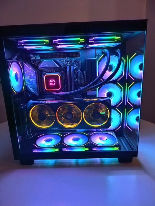 RTX 5070 + i9-14700KF, 32GB DDR5, 2TB SSD Potężny Komputer do Gier