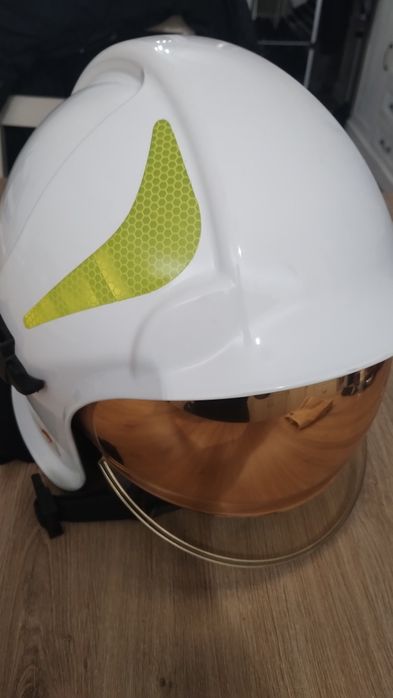 Hełm strażacki Calisia Vulcan CV 102 (CNOBP), kolor biały