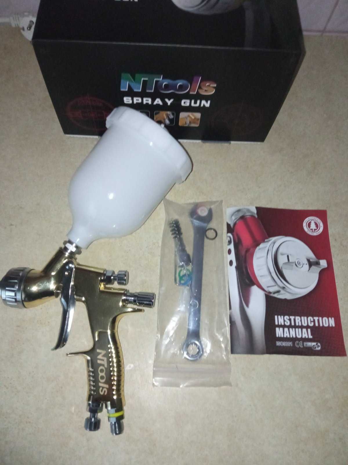 Продам краскопульт NTOOLS GTI PRO Lite 1.3 мм, голова ТЕ20.