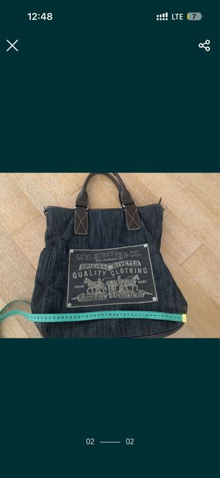 Шопер сумка levis