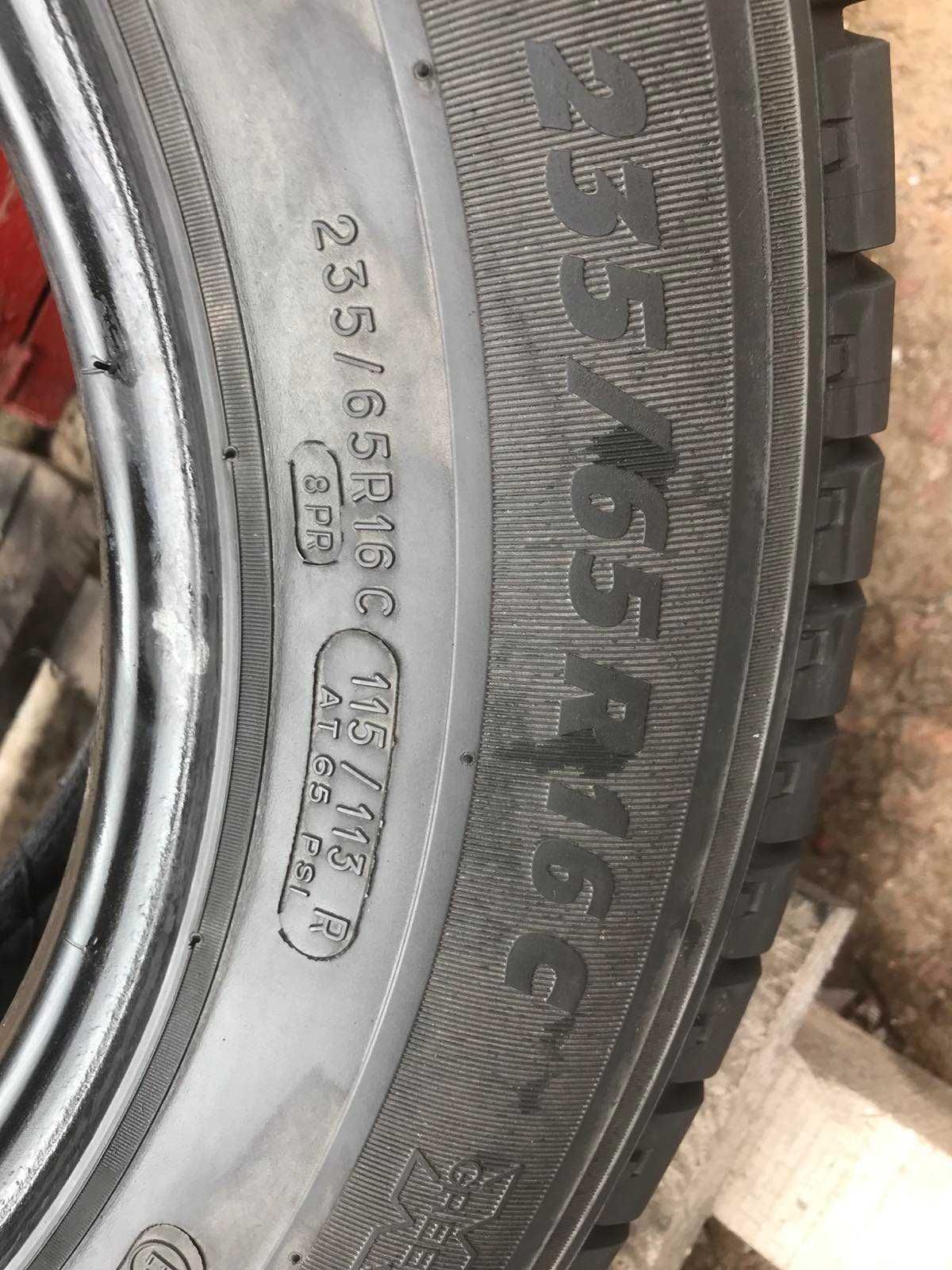 Шини Michelin Agilis 235/65R16C Комплект Літо Б/у Склад Оригінал