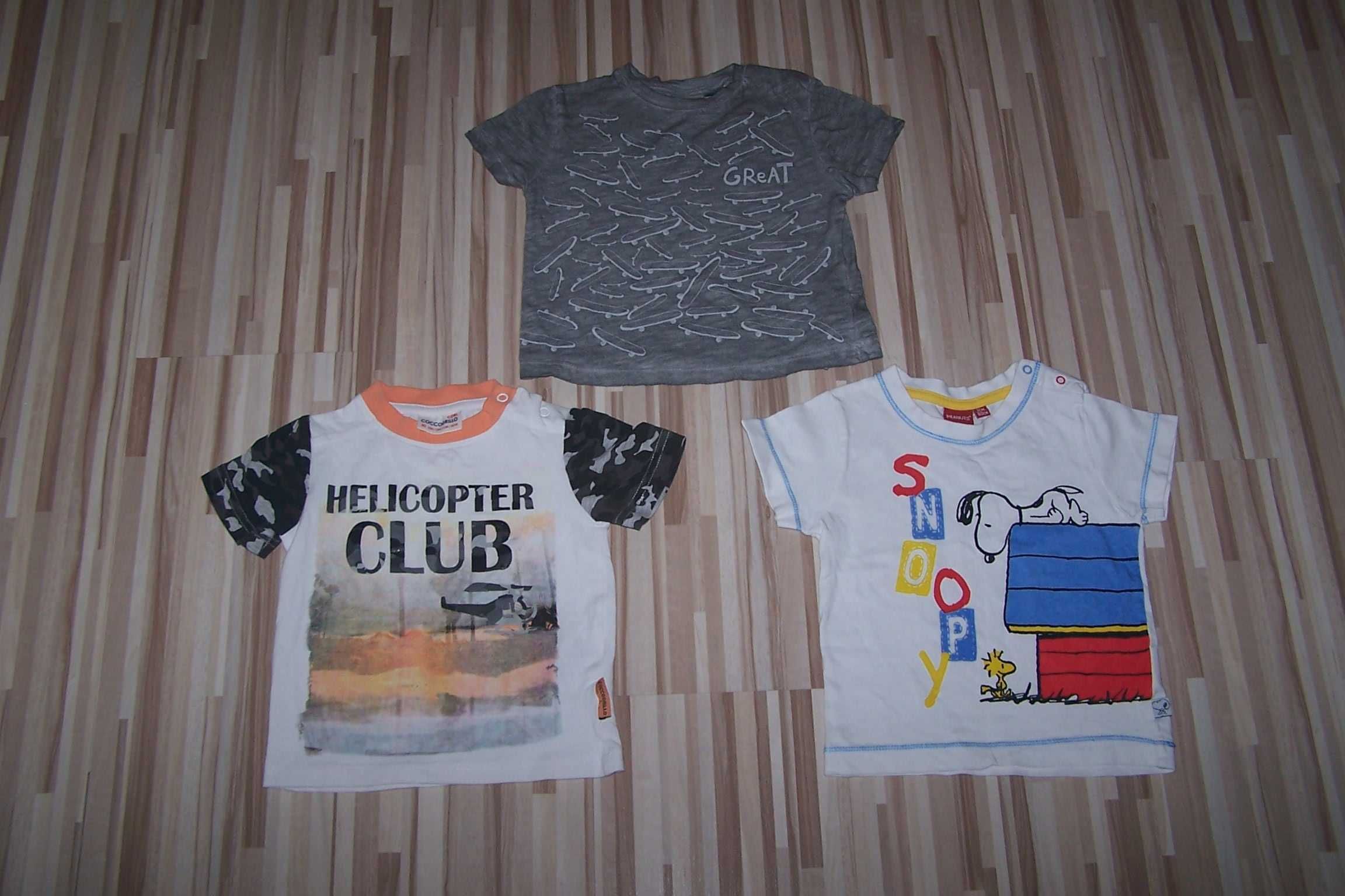Bluzki koszulki Zara, Coccodrillo, Cool Club 80 Nowe