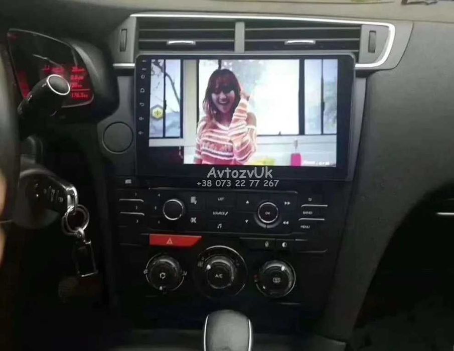 Android 14 C4 C4L DS4 Citroen DS5 Ситроен С4 ДС5 дс4 CarPlay Магнитола
