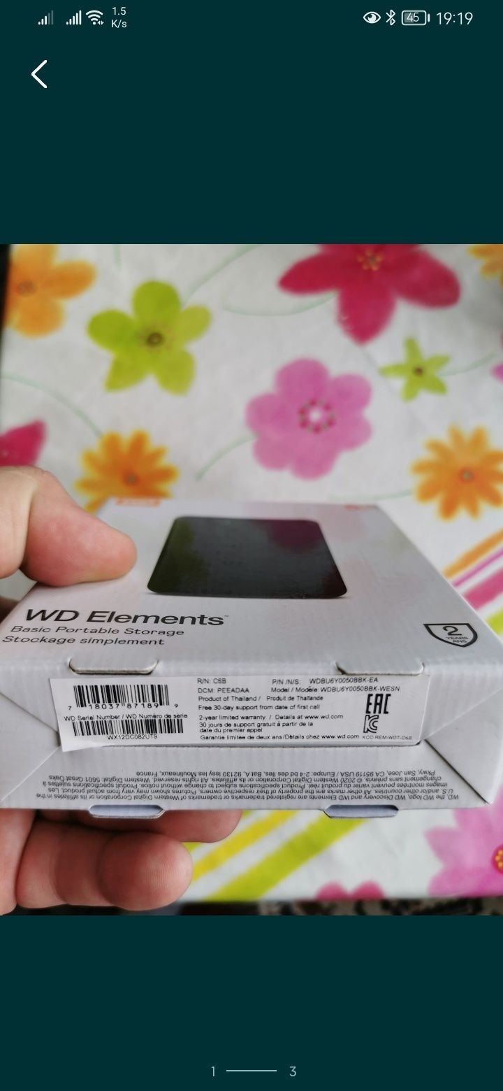 Wd 5 tb external hard drive. внешний диск 5тб