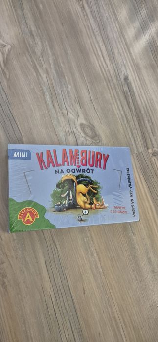 Kalambuty na odwrót. Nowa gra. Oryginalna.