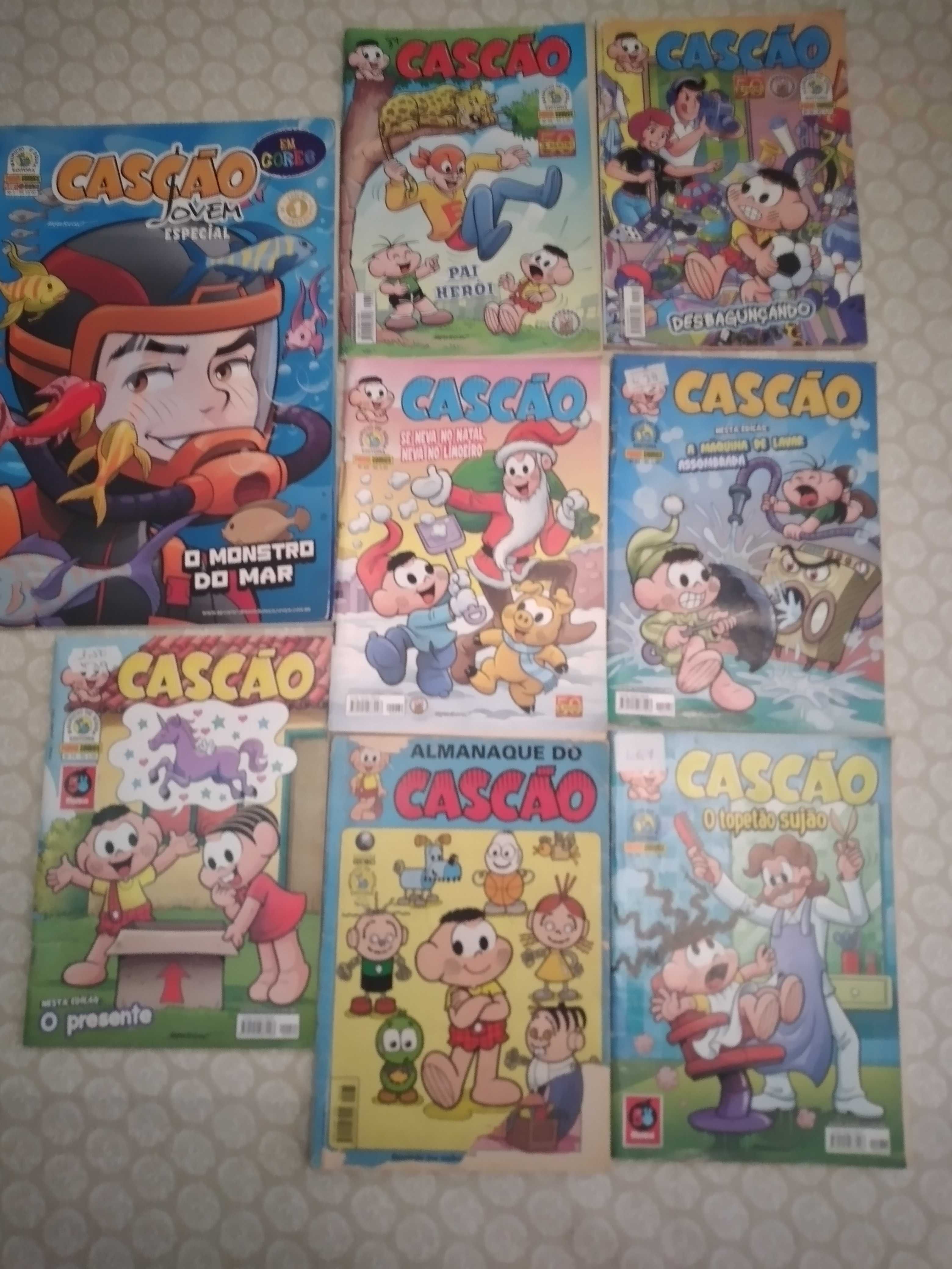 Livrinhos de bd do Cascão