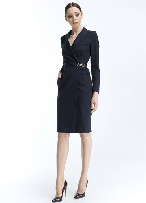 Сукня BGL темно-синя, 48 розмір