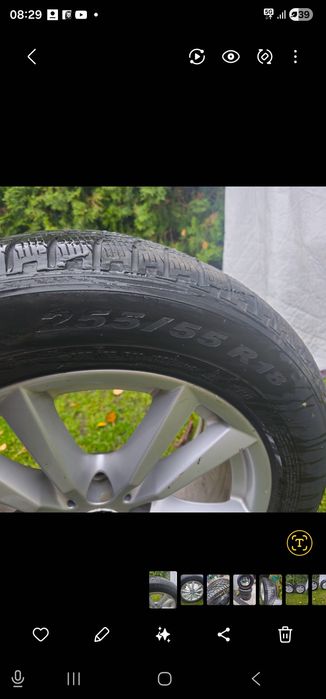 Opony wraz z felgami do bmw x5 f15 18 cali