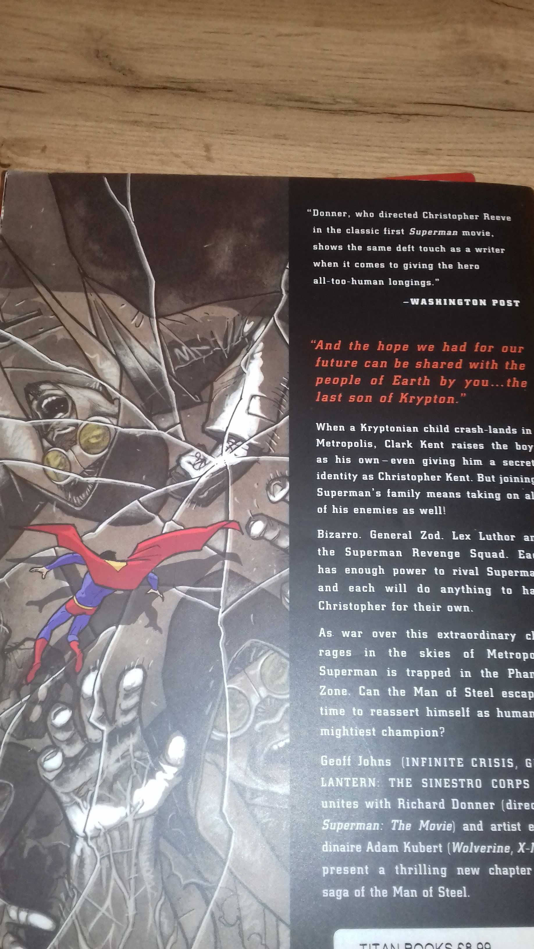 Komiks Superman Last Son Geoff Johns Adam Kubert DC Comics