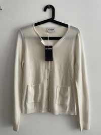 Just Cashmere sweterek rozpinany L 40 *NOWY*