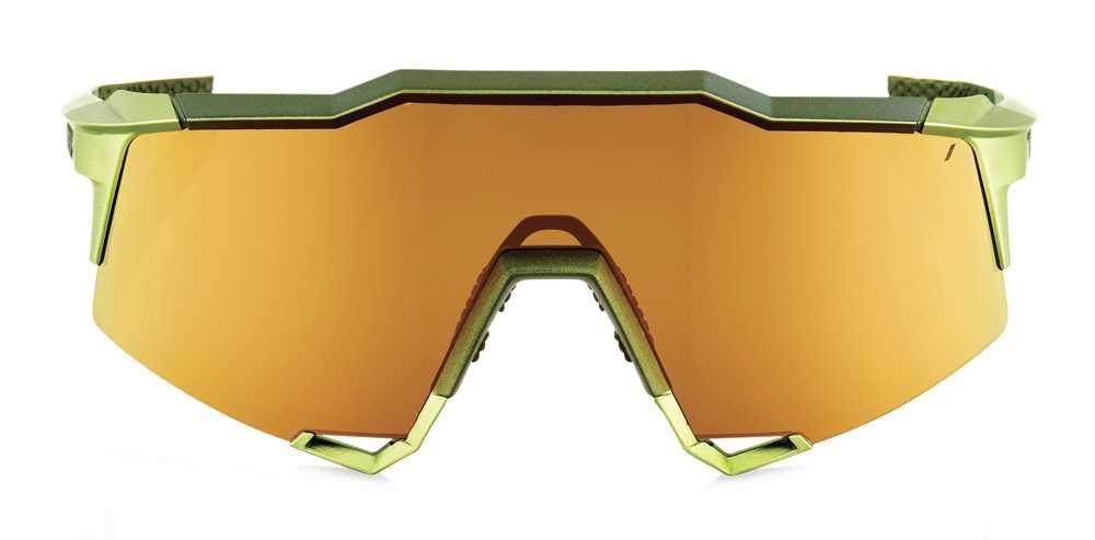 Okulary 100% SPEEDCRAFT Bronze Multilayer Mirror Lens Matte Metallic V