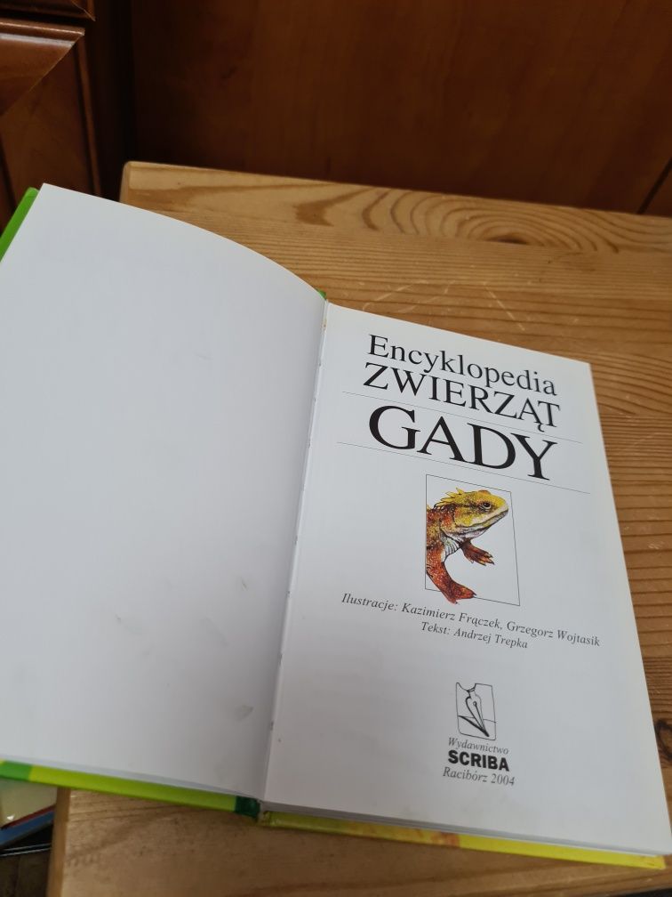Encyklopedia zwierząt Gady Fakty, rekordy, niesamowitości - Scriba