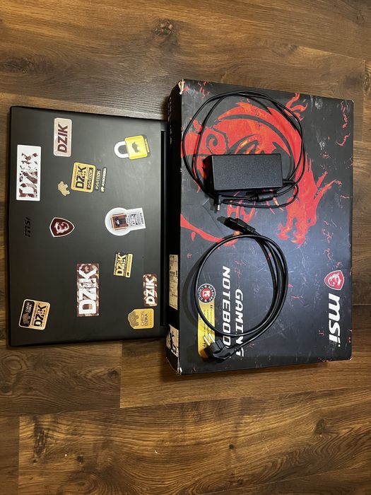 MSI GV72 7RD • i5-7300HQ • GTX 1050 • 8GB • 17,3” • DLA GRACZA SPRAWNY