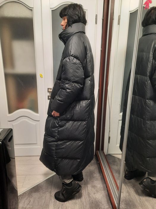 Пуховик жіночий  довгий H&M розмір xxl  батал