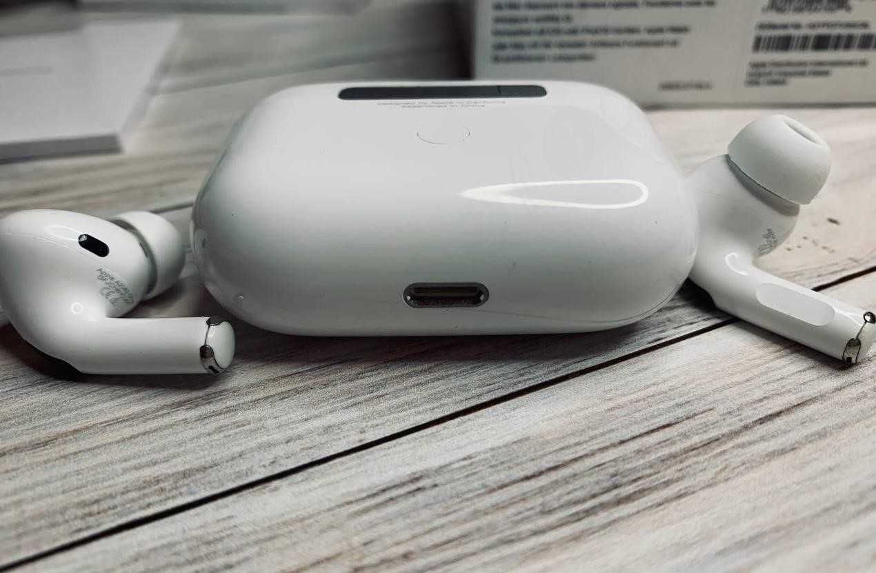 Навушники Бездротові airpods Pro без шумки 1в1 +чохол