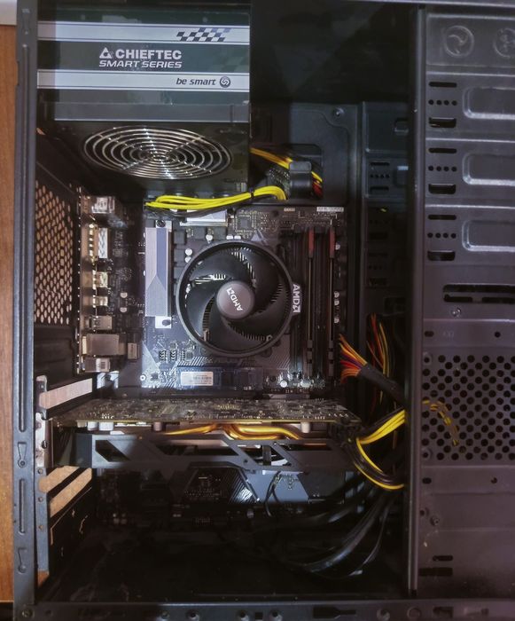 Ігровий ПК / Ryzen 5 / RX 560 / 16GB / ASUS ROG