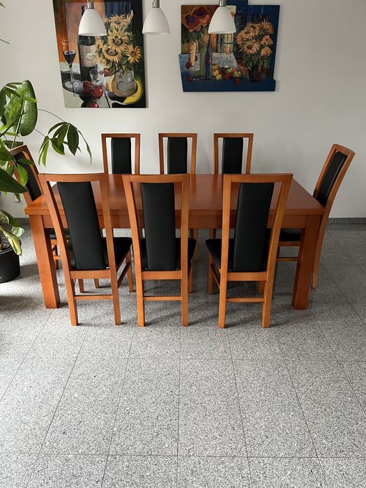 Meble do jadalni stół krzesła zestaw