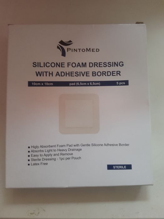 Стерильная клейкая повязка PintoMed  абсорбент для лечения  ран