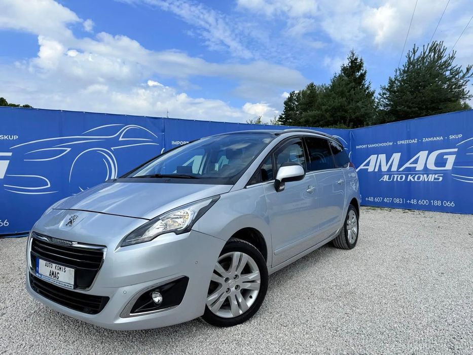 Peugeot 5008 7-OSÓB*Książki*2xKluczyk*Czujniki*Tablet*Klima*Gwarancja w cenie*