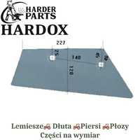 Lemiesz Rower HARDOX 702122/P części do pługa 2X lepsze niż Borowe
