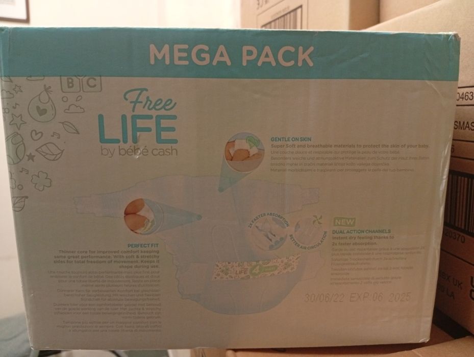 Памперсы фри лайф