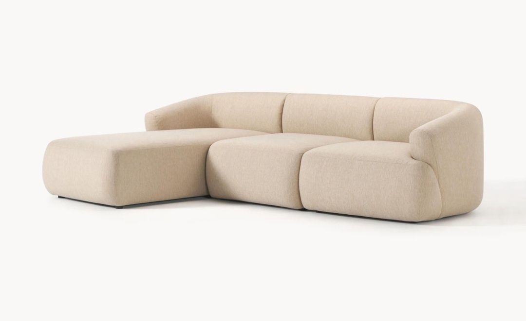 Sofa modułowa Sofia lewostronna Westwing Collection