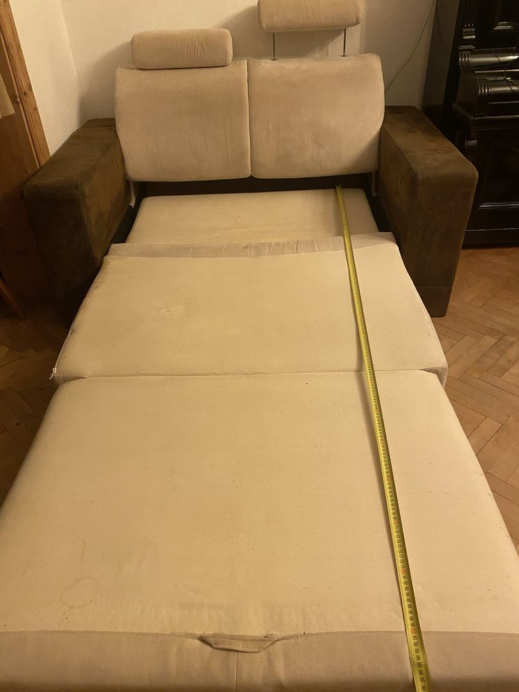 Kanapa rozkładana, 150x90, sofa, spanie 100x200