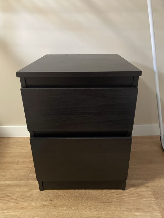 Komoda Malm ikea szafka nocna 2 szuflady