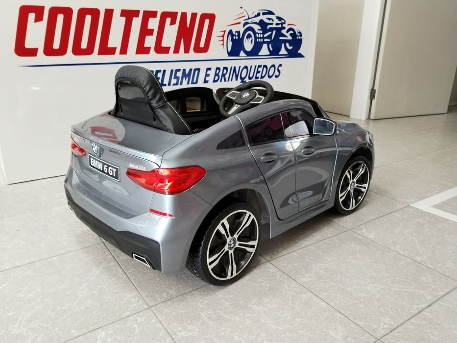 Carro eléctrico criança 12v 2 motores BMW 6gt