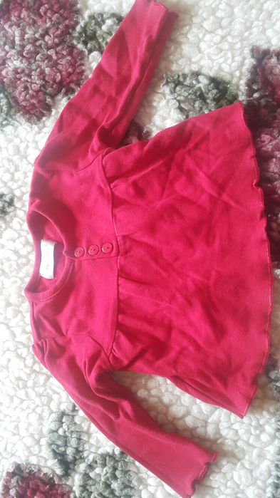 George Next Gotowy zestaw 3-6 m-cy dla dziewczynki body tunika leginsy