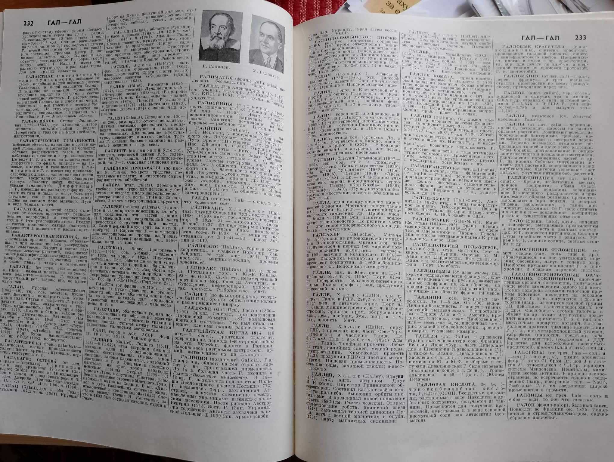 Энциклопедический словарь в двух томах 1963