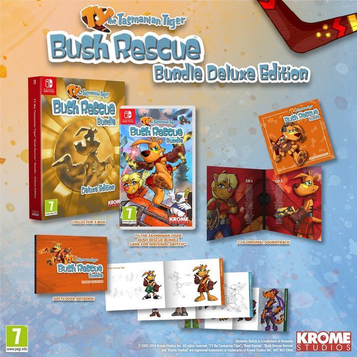 TY the Tasmanian Tiger HD: Bush Rescue Bundle Deluxe Edition (NSW)
