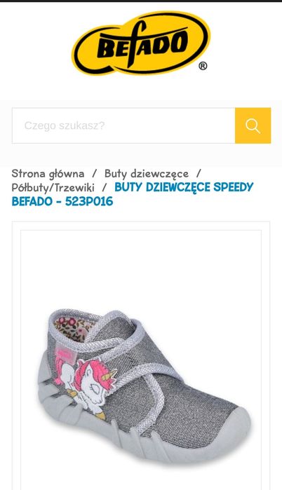 Półbuty kapcie SPEEDY BEFADO