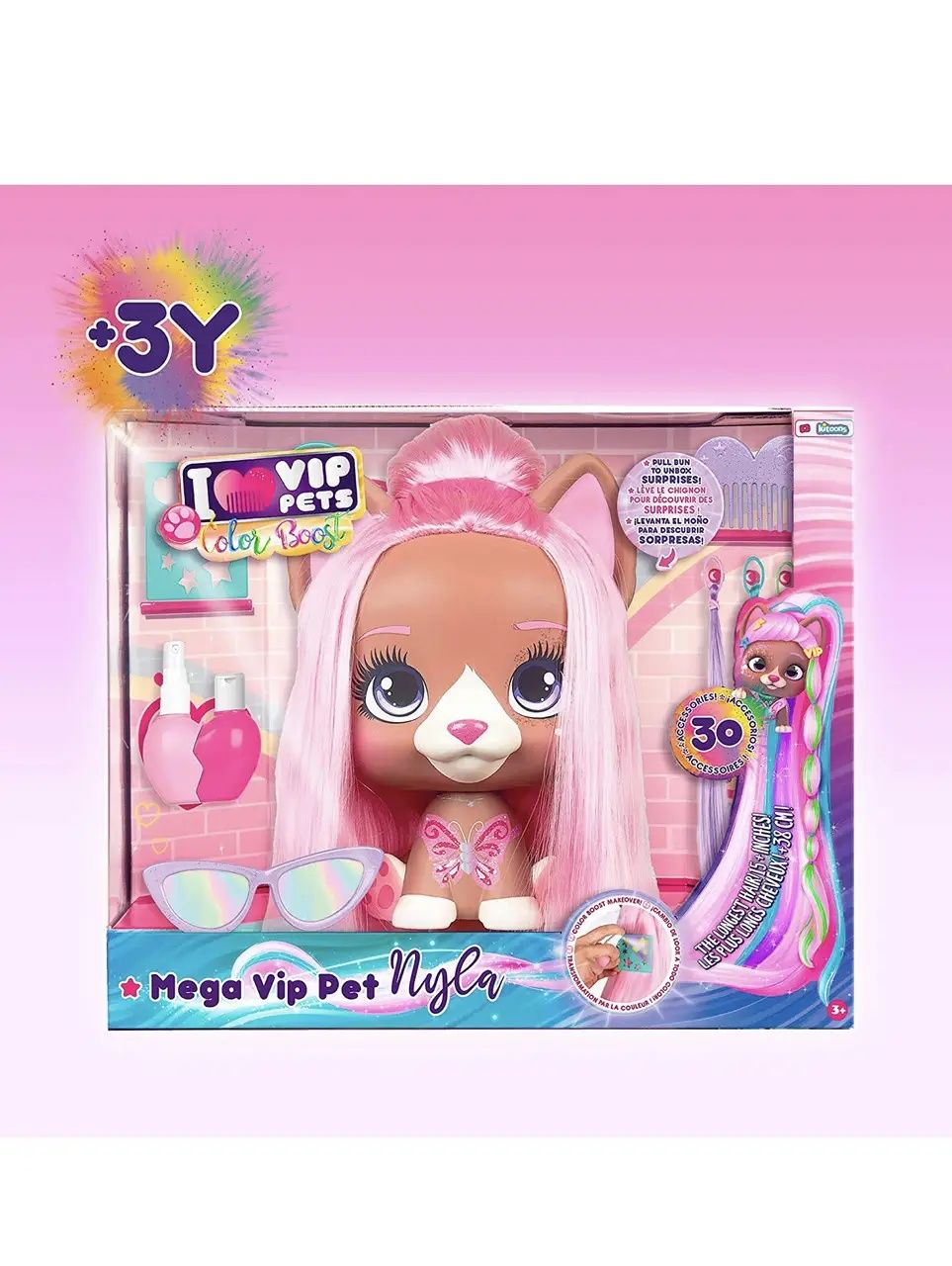 Оригінал Imc toys Mega VIP Pet Nyla манекен для укладання