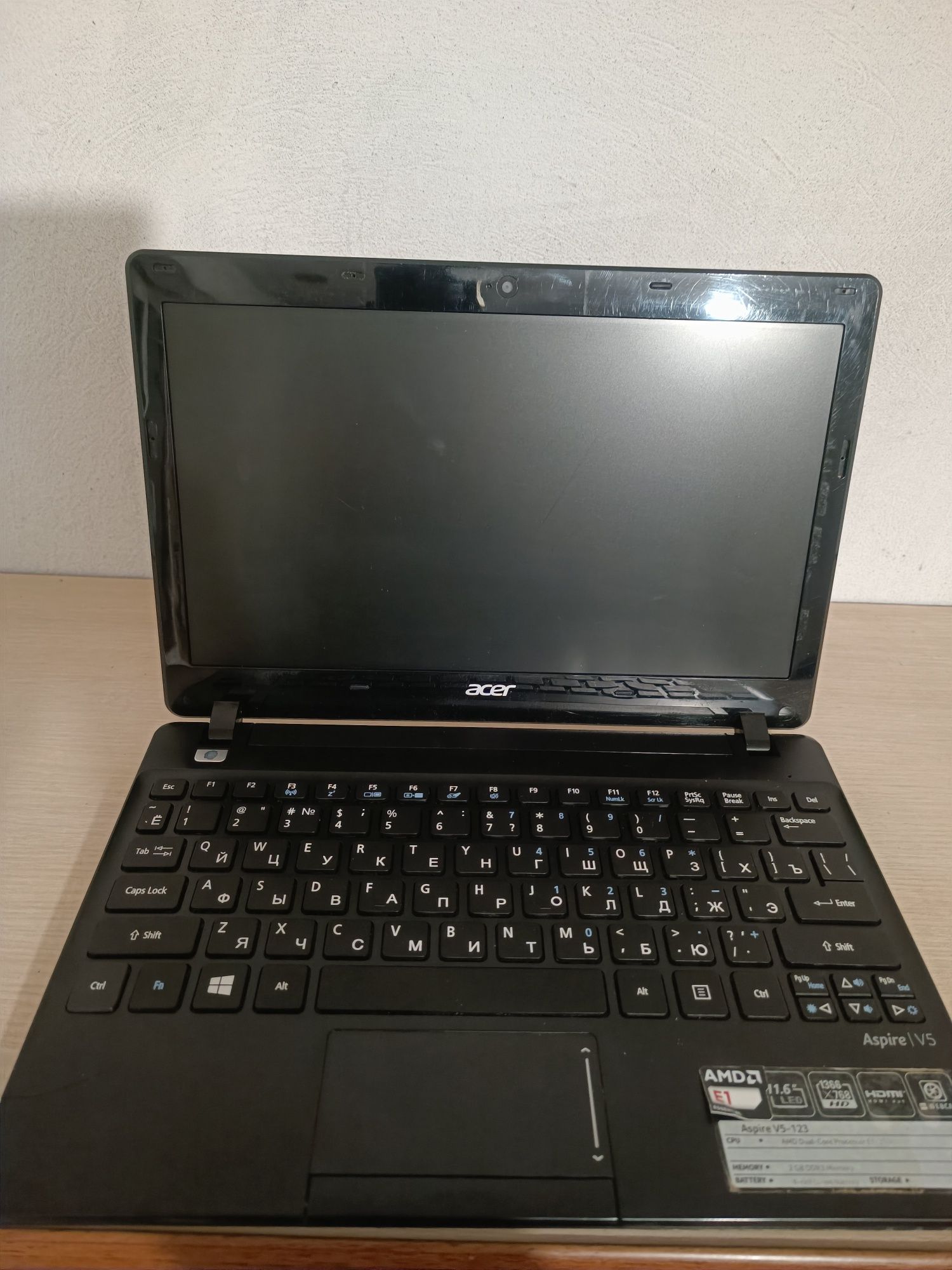 Acer Aspire V5 на запчасти или восстановление