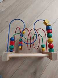 Ikea Mula przeplatanka zabawka dla dzieci sorter