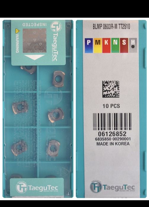 Płytki skrawające  taegutec BLPM 0603R-M TT2510