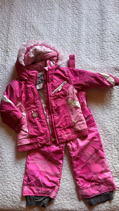 Зимовий комбінезон для дівчинки 1,5, 2, 3, 4, 9