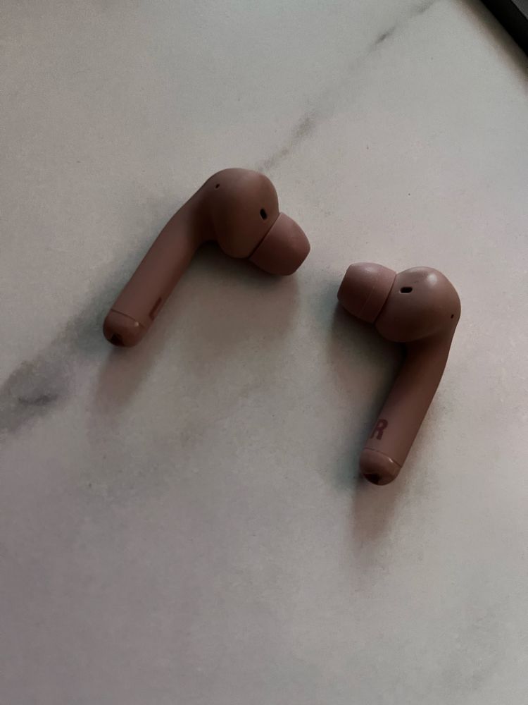 Sluchawki Bluetooth Twins2 TIP rożowe
