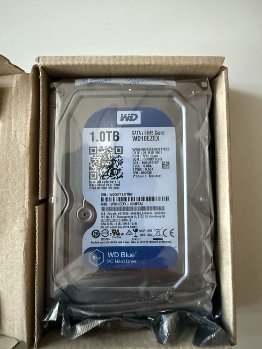 Жорсткий диск WD blue 1.0 Tb