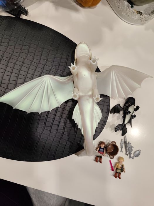 Playmobil Dreamworks Dragon 70038  Jak wytresowac smoka Biała Furia
