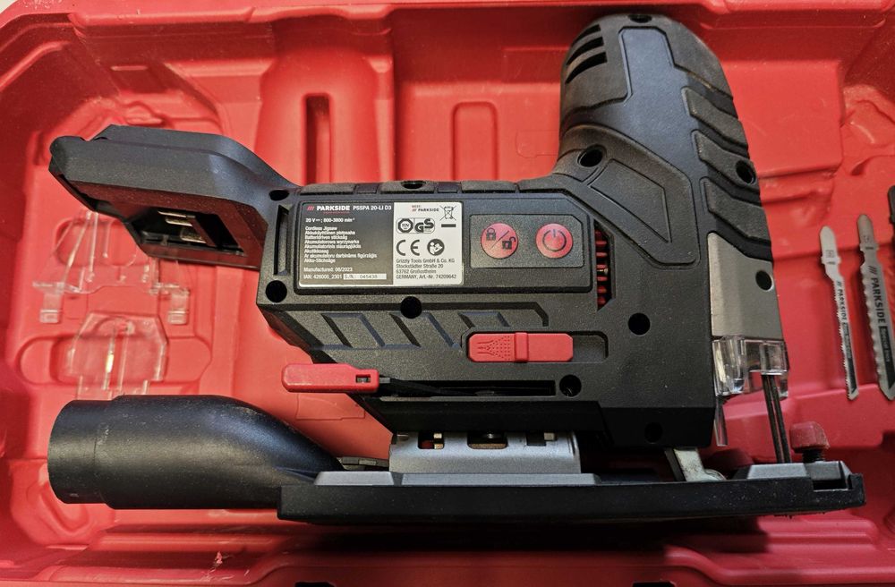 Wyrzynarka Parkside Performance PSSPA 20-Li D3 Gwarancja do 29.12.2028