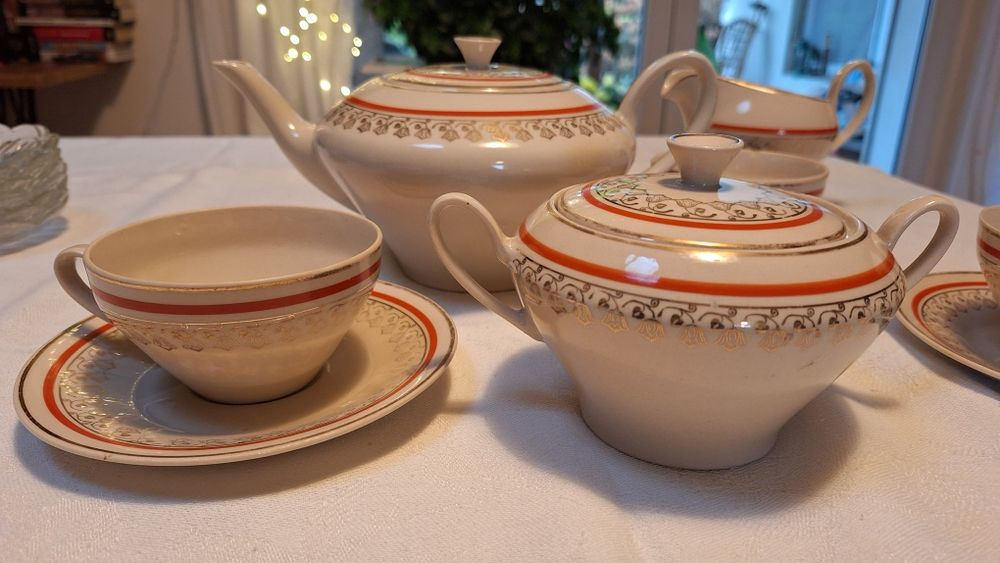 Stara porcelana Chodzież. PRL