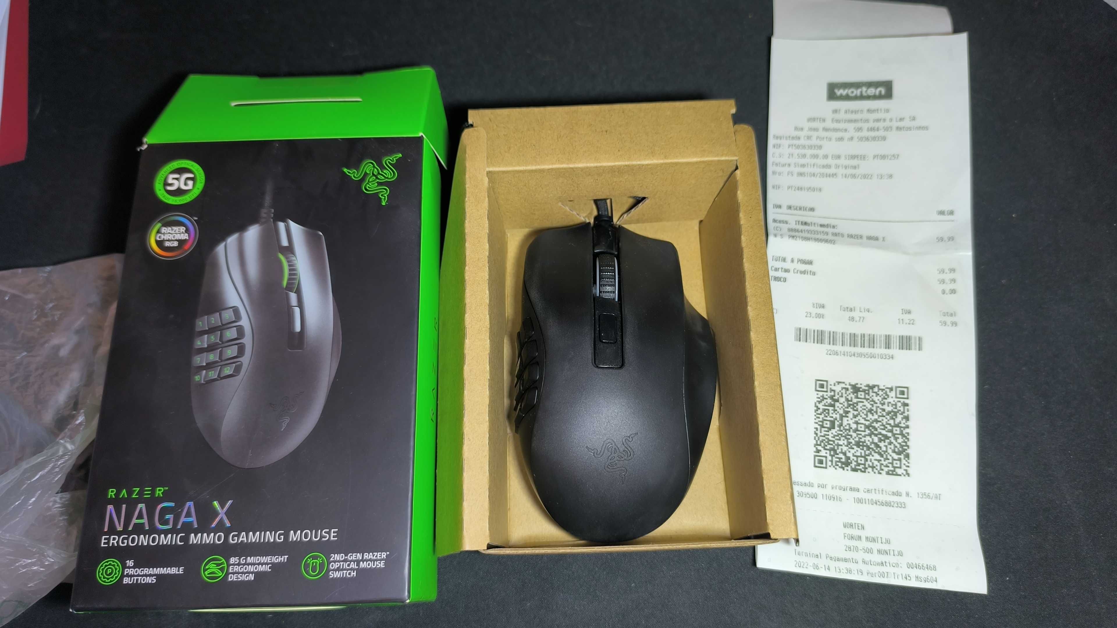 Razer Naga X 50€ 2022